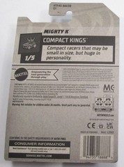 Hot Wheels ZAMAC Mighty K 2024 Compact Kings Toy Car Mint Card MOMC Zamak