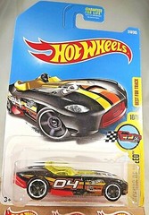 2017 Hot Wheels #318 HW Legends of Speed 10/10 RRROADSTER Black w/Black MC5 Sp