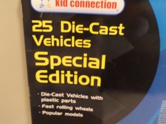 Vintage Kid Connection 25 Die Cast Vehicles 1:64 Special Edition Cars Truck Fire