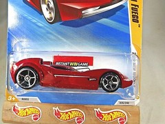 2010 Hot Wheels #35 New Models 35/44 SCOOPA Di FUEGO Red Variant w/Chrome OH5 Sp