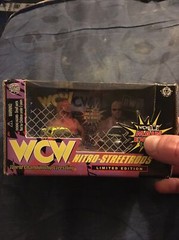 WCW nWo Nitro-Streetrods 1/64 Scale Limited Edition 2 Pack Steiner Jericho NIB