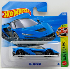 Super Rare 2026 Hot Wheels Exoticars McLaren W1 #74 Short Card!