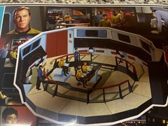 Star Trek USS Enterprise Bridge Set w/ Figures Sealed AMT 1/32 SCALE FULL BRIDG