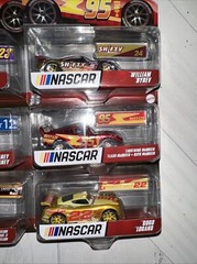 2024 NASCAR Edition Disney Pixar Cars COMPLETE SET OF 6 – McQueen/Gogo/Bubba