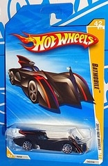 Hot Wheels 2010 New Models Series #42 Batmobile Black w/ 10SPs