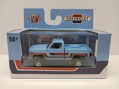 2026 M2 Machines 1976 Chevy K-10 Spirit of 76 4×4 Truck (WMTS24) 1:64
