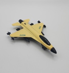Unbranded – Plastic and Metal – Military – Navy – Fighter Jet – 1:64 – USED