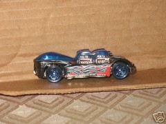HW HOT WHEELS 2007 LOOSE MYSTERY CAR WHAT-4-2 HOTWHEELS BLACK VHTF RARE