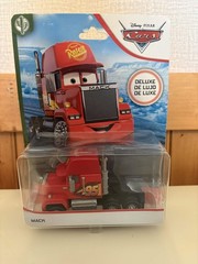 Disney Pixar Cars 2019 Deluxe Copper Canyon Red Rust-Eze Mack Semi Truck
