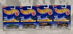 Hotwheels Heat Fleet Series Full Set #537 #538 #539 and #540 New Sealed