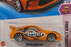 Toyota GR86 Cup 79/250 Hot Wheels 2025 HYX23 Compact Kings 1/10 orange