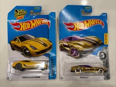 2 Hot Wheels Cars Ferrari 599 GTB Fiorano HW City 21/250 & Gazella GT