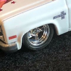 Clear 1:64 Waterslide Decal for 83 Chevy Silverado Pink Panther