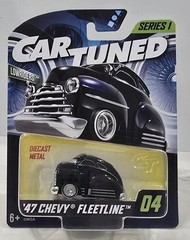 MGA CAR TUNED SERIES 1 ’47 CHEVY FLEETLINE #04 BLACK – LOWRIDERS