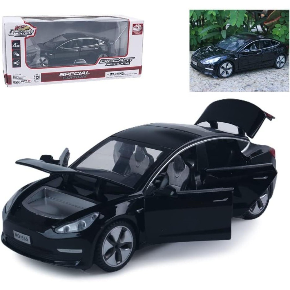1:32 Scale Toy Model 3 Alloy Car Model Diecast Toy Vehicle for Collection Gift