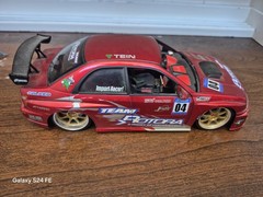 Jada Toys Import Racer 1:18 Scale Red Metallic Subaru WRX STi Sedan No Box