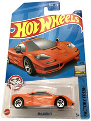 Hot Wheels McLaren F1 107/250 Factory Fresh 4/10 Ryu’s Rides Orange Chrome 2021