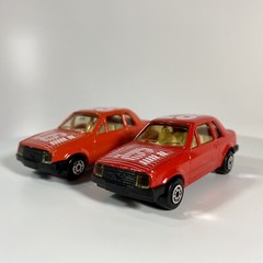 May Cheong ( MC / M.C. ) Toy Ford Escort 1.6i 1:64 Diecast Orange & Red “28”