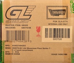 Showroom Floor Series 7 Set of 6 Cars 1/64 Scale Diecast Model Cars Greenlight
