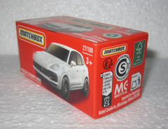MATCHBOX PORSCHE CAYENNE TURBO WHITE 2024 POWER GRABS RELEASE HVR08-DNK70