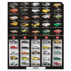 Hot Wheels Boulevard 25 Car Factory Set Premium Die Cast 1/64 Toy Cars JP