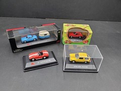 Lot 1/87 Wild Cherry – Malibu International – VW Karmann Ghia-AMC Pacer Gremlin