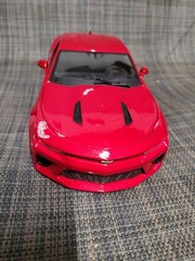 2016 Chevrolet Camaro SS Model Car Special Edition Red w/Black Rims 1:18 Maisto