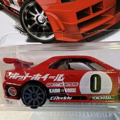 Hot Wheels Night Burnerz Nissan Skyline GT-R (R34) Red Diecast 1/64 NFS 3/10