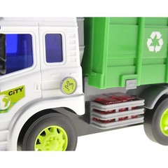 Garbage Truck Toy Boy Gift Friction-Powered Waste Management Recycling Vehicle