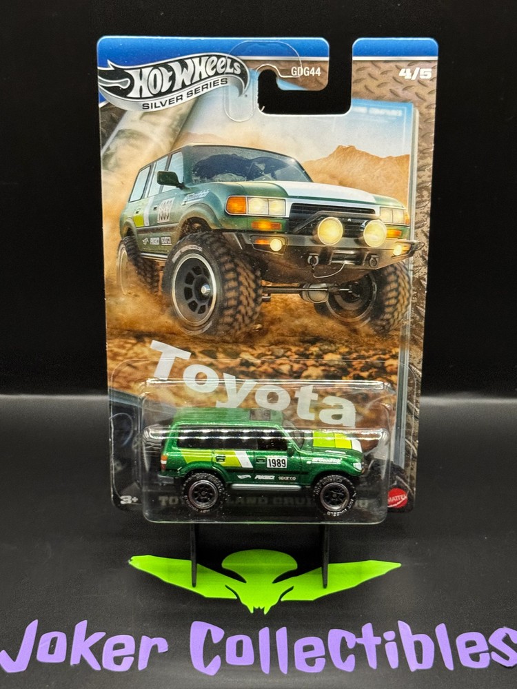 Hot Wheels Silver Series Toyota Trucks Series Toyota Land Cruiser 80 # 4/5