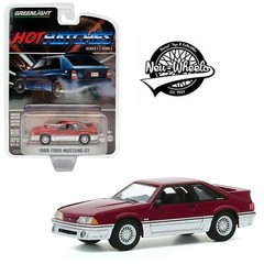 GREENLIGHT – MEDIUM SCARLET RED – 1988 FORD MUSTANG GT 5.0 FOX BODY