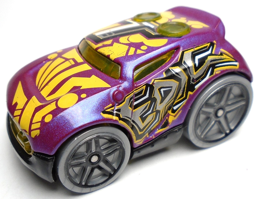 2018 HOT WHEELS ROCKET BOX T EPIC PURPLE DIECAST 2 1/8″ CAR YELLOW BLACK SILVER
