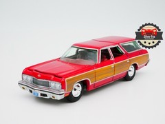 1973 CHEVROLET CAPRICE RED 1:64 SCALE DIECAST COLLECTOR COLLECTOR MODEL CAR