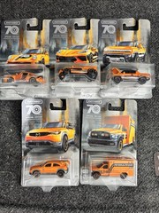 2023-Matchbox-Moving Parts 70th Anniversary Special Edition SET OF 5-1:64 NEW