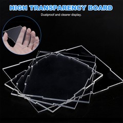 Clear Acrylic Display Case Box Collectibles Diecast 1/14 1/18 1/24 Dustproof