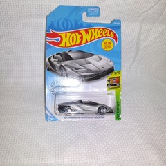 Hot Wheels Exotics Silver ’16 Lamborghini Centenario Roadster #213 A5