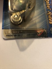 2005 Hot Wheels Rebel Rides 5/5 Fright Bike #80 Drag Bike Stand Green