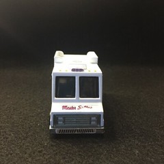 Clear 1:64 Waterslide for Hot Wheels Ice Cream Truck Quick Bite Master Softee