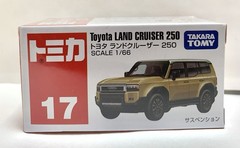 Takara Tomy / Tomica No.17 Toyota Land Cruiser 250 / 1:66