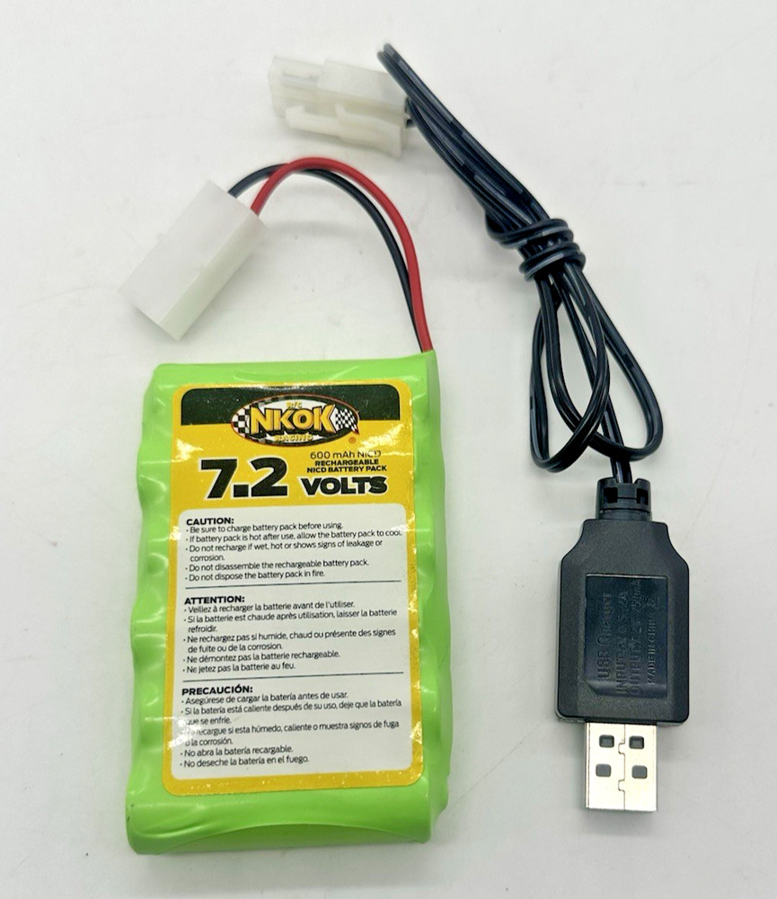 NKOK URBAN RIDEZ RC 7.2 Battery and Charge Cable