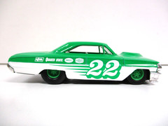HOT WHEELS – CUSTOM CLASSICS – 1964 FORD GALAXIE 500 DRAG CAR – 1/50