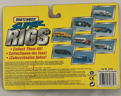 Matchbox “Super Rigs Action System Cab and Trailer NIP 1995 No 34330 Diecast