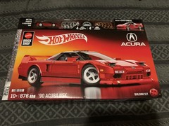 Mattel Brick Shop Hot Wheels ‘90 Acura NSX Building Toy