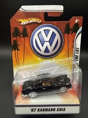 2007 Hot Wheels VW Volkswagen 1:50 BLACK 62 KARMANN GHIA Off The Lot MANY MORE