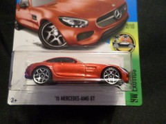 HW HOT WHEELS 2017 HW EXOTICS #2/10 2015 MERCEDES-AMG GT COPPER HOTWHEELS VHTF