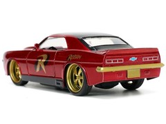 1969 CHEVROLET CAMARO DARK RED & ROBIN FIGURE “BATMAN” 1/32 DIECAST JADA 33088