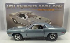 ACME 1/18 Scale 1971 Plymouth HEMI Cuda “Pro Street Drag Version” 1 Of 1 Made
