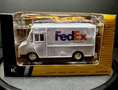 K-LINE CRUISERS DIECAST 1/48 SCALE FED-EX STEP VAN TRAIN ACCESSORY NEW IN BOX