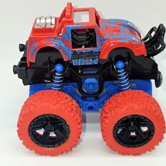 Monster Truck Toys – Friction Powered Push and Go Toy Cars, Inertia Car Stunt