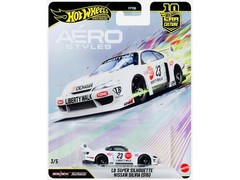 NISSAN SILVIA (S15) LB SUPER SILHOUETTE RHD #23 WHITE MODEL BY HOT WHEELS JKF34